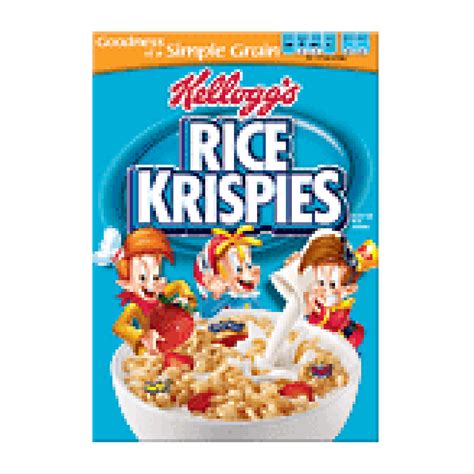 Kelloggs Rice Krispies Toasted Rice Cereal 18oz Puffed Rice Cereal