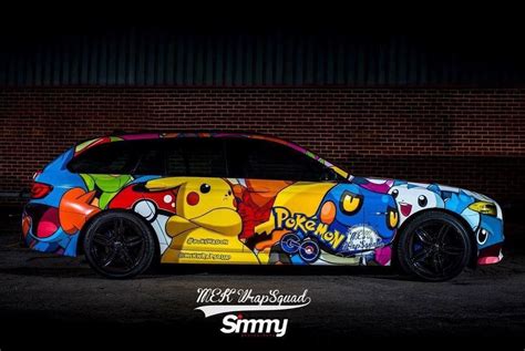 Pokemon Car Wrap