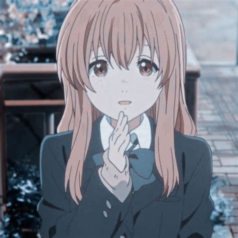 Sad Anime Pfp A Silent Voice Icon In 2021 Anime Icons Anime Icon