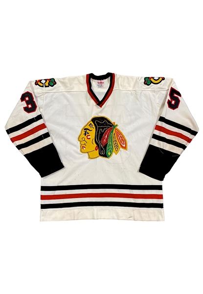 Lot Detail Early 1970s Chicago Blackhawks Game Used Jersey Currently