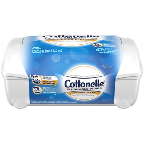 Cottonelle ® Fresh Care Flushable Cleansing Cloths Tub