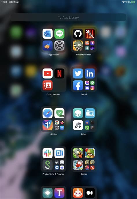App Library For Ipad Ports Ios 14s App Library To Jailbroken Ipads On