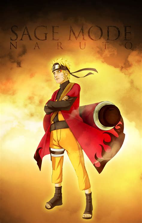 Narutos Sage Mode Daily Anime Art