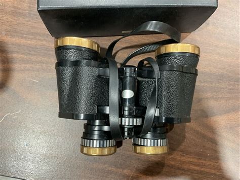 Vintage Selsi Binoculars 7x35 Wide Angle 525ft At 1000 Yards Wcase