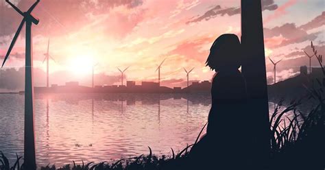 Sad Anime Girls 1080 X 1080 Vocaloid Rain Hatsune Miku Sad Umbrellas