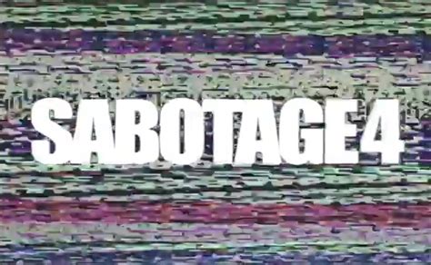 Sabotage 4 Promo Caught In The Crossfire