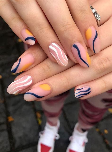 Most Beautiful Nail Designs You Will Love To Wear In Abstract Matte