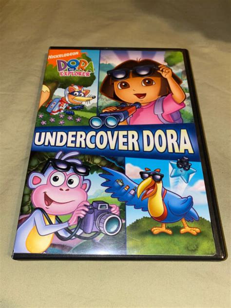 Dora The Explorer Undercover Dora Dvd 2008 Checkpoint Packaging