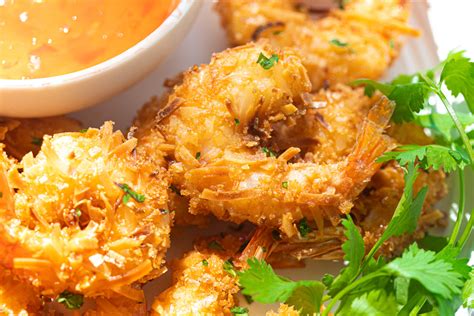 Crispy Coconut Shrimp Recipe Food Is Four Letter Word