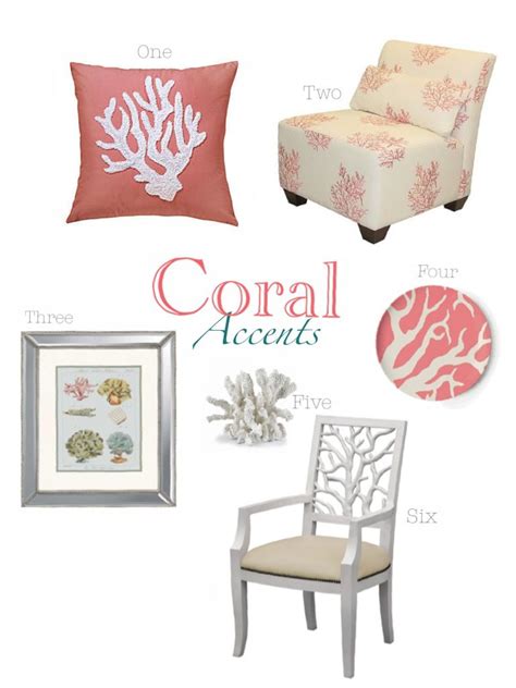 Coral Accents Coral Concrete Decor Home Decor Room Design