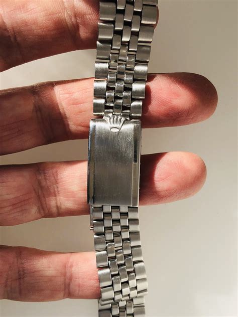 1967 Rolex Jubilee Big Logo Trim Clasp Bracelet Ref 6251h In Mint