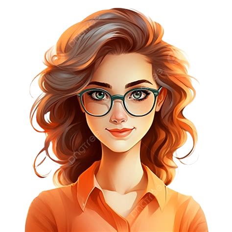 Interest Girl Clipart Transparent Background Woman Character Girl