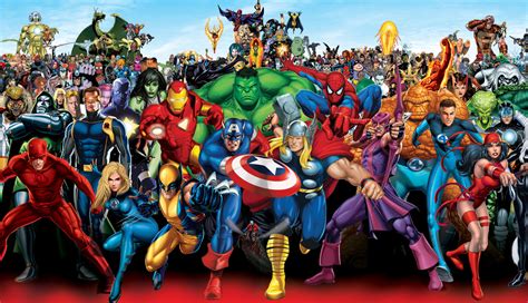 Marvel superheroes include some of the most famous of marvel universe characters. Marvel Superheroes