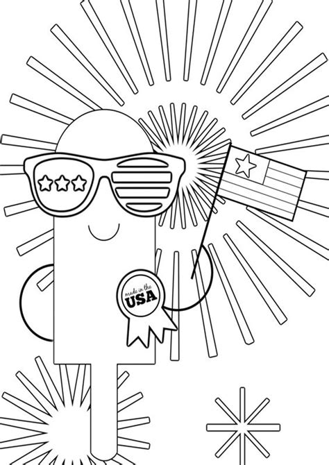 Free Printable Th Of July Coloring Pages