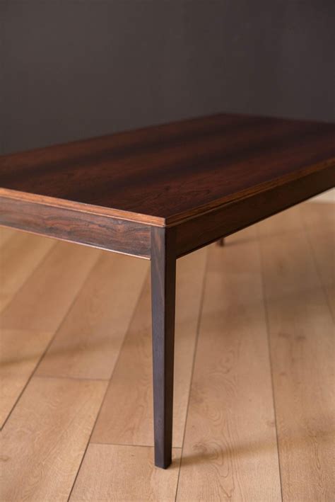 Mid century møbler is one of the leading mid century furniture dealers in the united states, specializing in vintage 1950s and 1960s modern furniture imported from scandinavia and europe. Mid-Century Modern Rosewood Coffee Table For Sale at 1stdibs