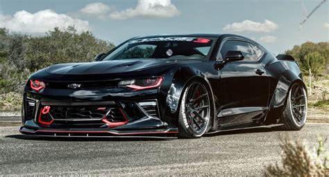 Wide Body Chevy Camaro Ss On Custom Wheels Is Such A Drama Queen