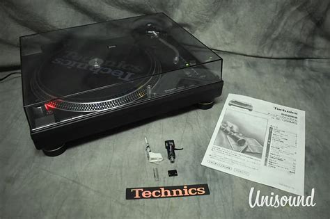 Technics Sl 1200 Mk5 Black Direct Drive Dj Turntable W Reverb