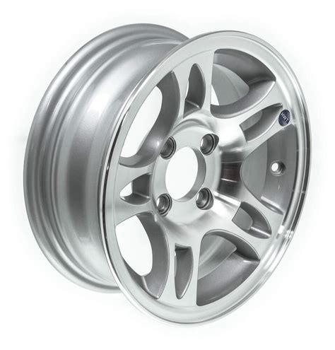 We also offer this item with new wheels for trailers as well. Americana Aluminum Split Spoke Trailer Wheel - 13" x 5 ...