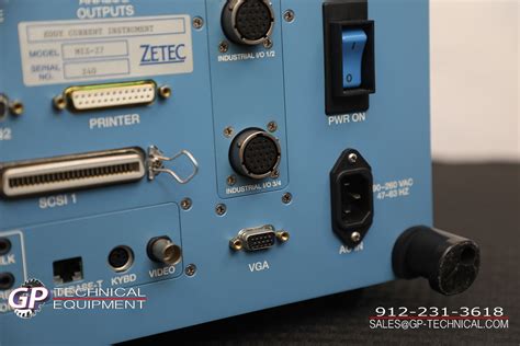 Zetec Miz 27 Ct Eddy Current Instrument Gp Technical