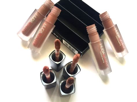 Huda Beauty The Nude Edition Liquid Matte Minis Lipstick Review