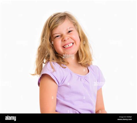 Happy Girl Smiling Stock Photo Alamy