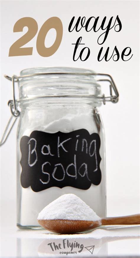 20 Ways To Use Baking Soda Around The House Baking Soda Uses Baking