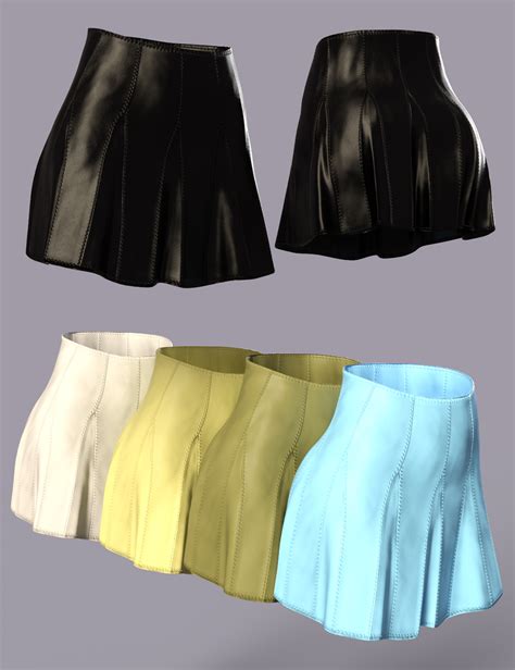 Casual Fashion Outfit Vol 2 Dforce Skirt For Genesis 8 And 81 Females