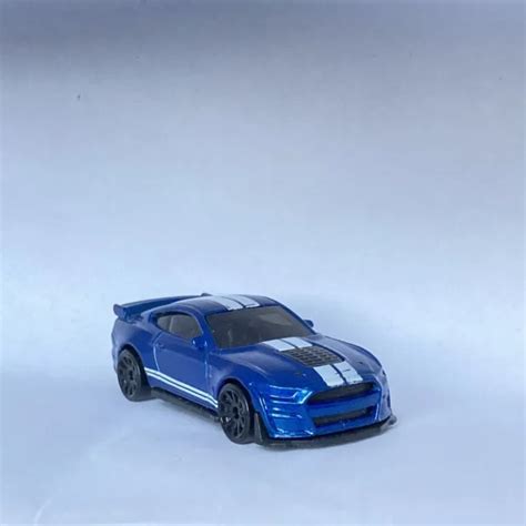 Hot Wheels Ford Mustang Shelby Gt Blue White