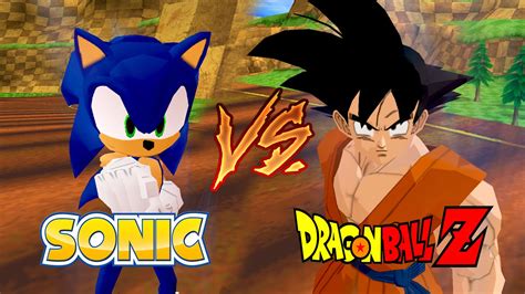 It's sonic shadow silver vs goku vegeta trunks in one explosive battle. Sonic vs Goku | Sonic Meets Dragon Ball Z | DBZ Tenkaichi ...