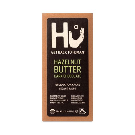 Hazelnut Praline Chocolate Bar By Hu Kitchen Thrive Market
