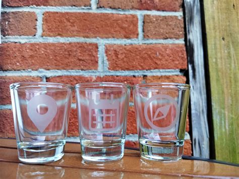 Etched Personalized Shot Glasses Etsy Shot Glasses Personalized Glass Glasses