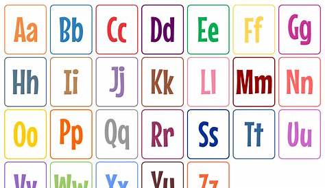 printables alphabet