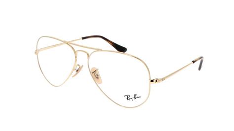 Eyeglasses Ray Ban Aviator Optics Gold Rx6489 Rb6489 2500 55 14 In Stock Price 6242