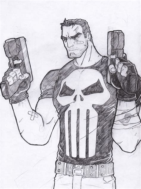 Sketch Paddys The Punisher