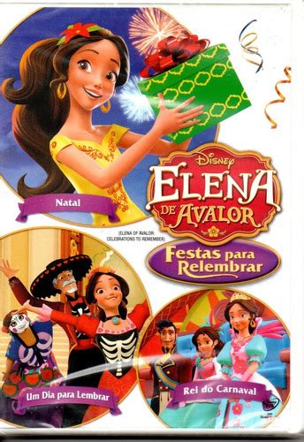 Dvd Elena De Avalor Fests Para Relembrar Dublado Mercadolivre
