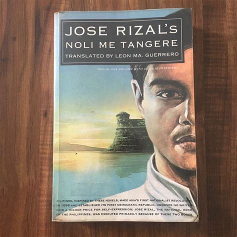 Noli Me Tangere El Filibusterismo Jose Rizal English Version Hobbies