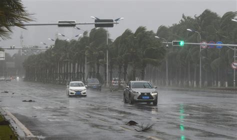 Flights Train Services Disrupted As Typhoon Hits Hainan Island