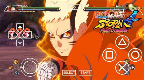Main Naruto Shippuden Ultimate Ninja Storm Ppsspp Android Offline Mod Naruto Baryon Youtube