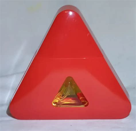 Vintage Liz Claiborne Red Triangle Eau De Toilette Spray Perfume 1oz