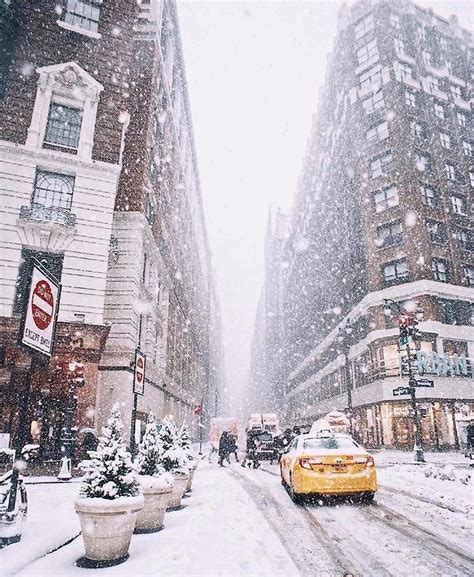 Snow In New York City Places To Travel Travel Destinations Places To