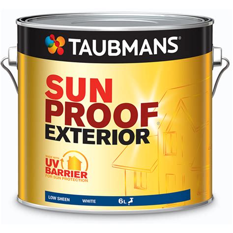 Taubmans Low Sheen White Sunproof Exterior Paint Bunnings Australia