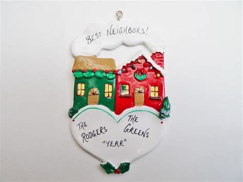 best neighbors ornament best neighbors personalized ornament etsy personalized ornaments