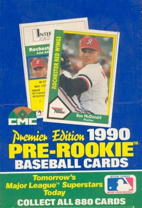 1990 Pre-Rookie (AAA) Premier Edition Baseball Wax Box | DA Card World