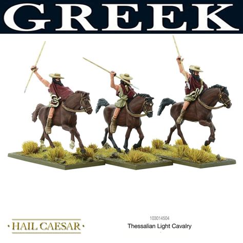 greek thessalian light cavalry mm ancients warlord games frontline games