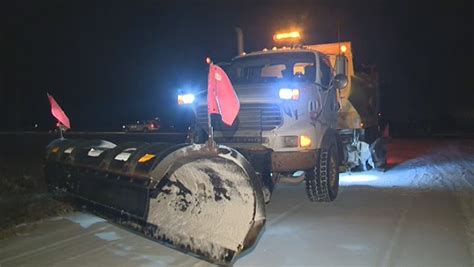 One In Hospital After Early Morning Collision Involving Snow Plow Ctv