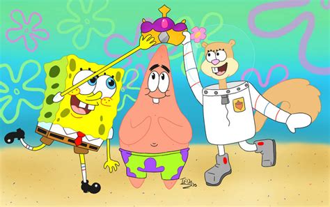 Patrick Star Is King By Iedasb On Deviantart Spongebob Squarepants
