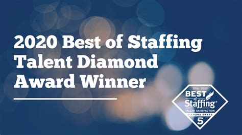 Sparks Group Wins Clearlyrateds 2020 Best Of Staffing Talent Diamond