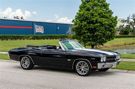 Black Chevrolet Chevelle SS Convertible With 3 Miles Available Now