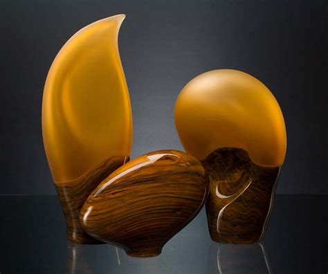 Melange Series 5 Glass Sculpture Bernard Katz