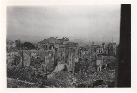 Kassel Germany Bomb Damage Wwii Aerial View Photolibrarian Flickr